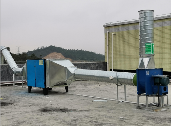 惠州市安輪電子科技有限公司注塑廢氣治理工程